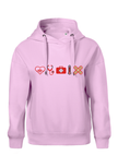 TWC On Duty Hoodie – Hanorac Dama cu Simboluri Medicale, Bumbac Premium