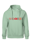 TWC On Duty Hoodie – Hanorac Dama cu Simboluri Medicale, Bumbac Premium